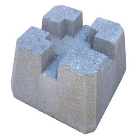 concrete deck blocks home depot